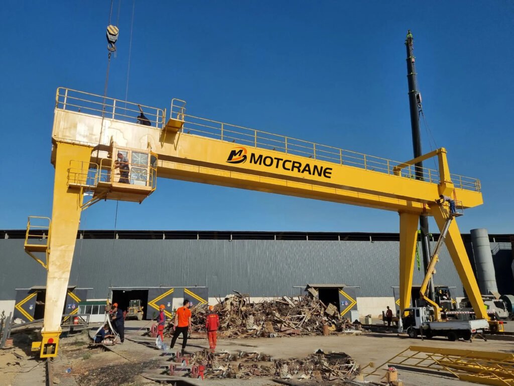50ton double girder gantry crane