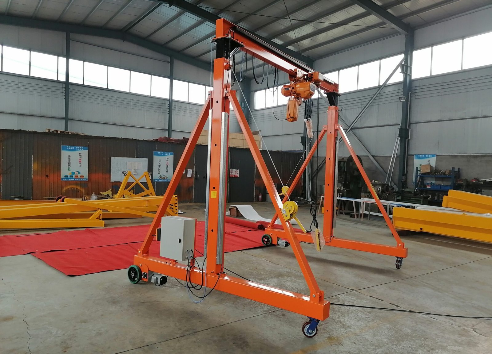 electric portable gantry crane