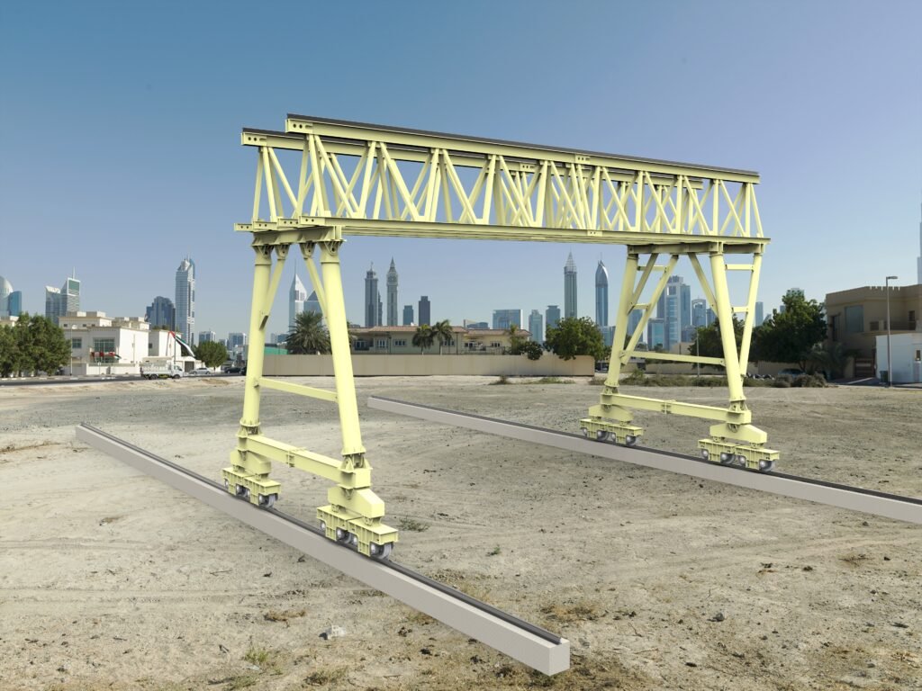 100t truss types gantry crane