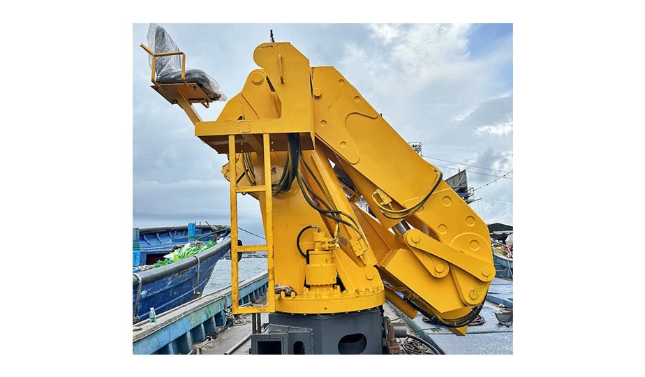 10t foldable crane