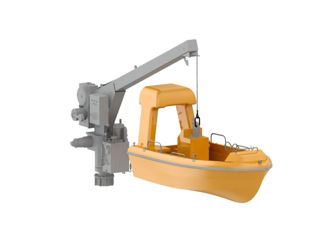 marine davit crane