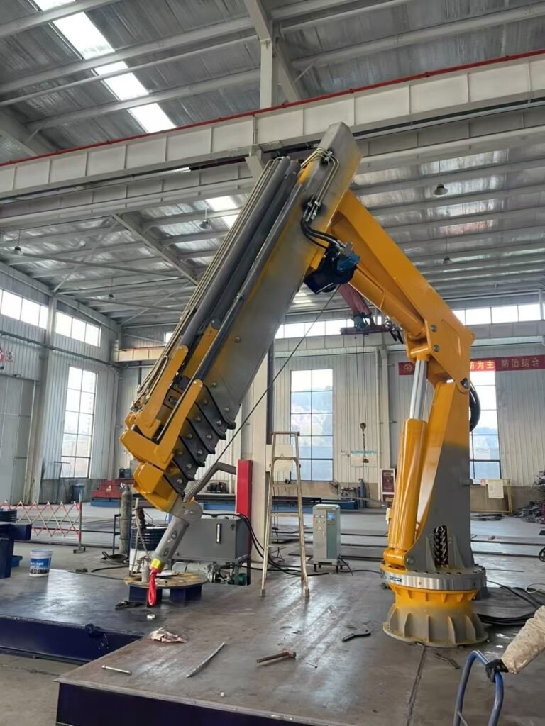 20t Foldable Knuckle Boom Crane