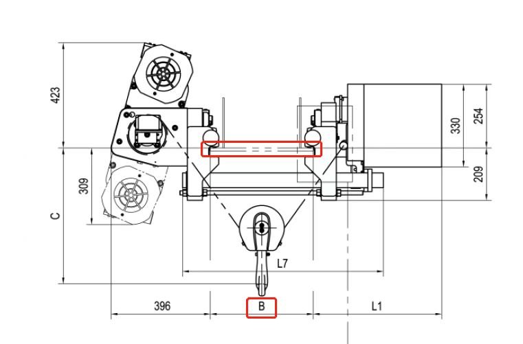 11 Sets of 5Ton Electric Hoist Exported to Egypt