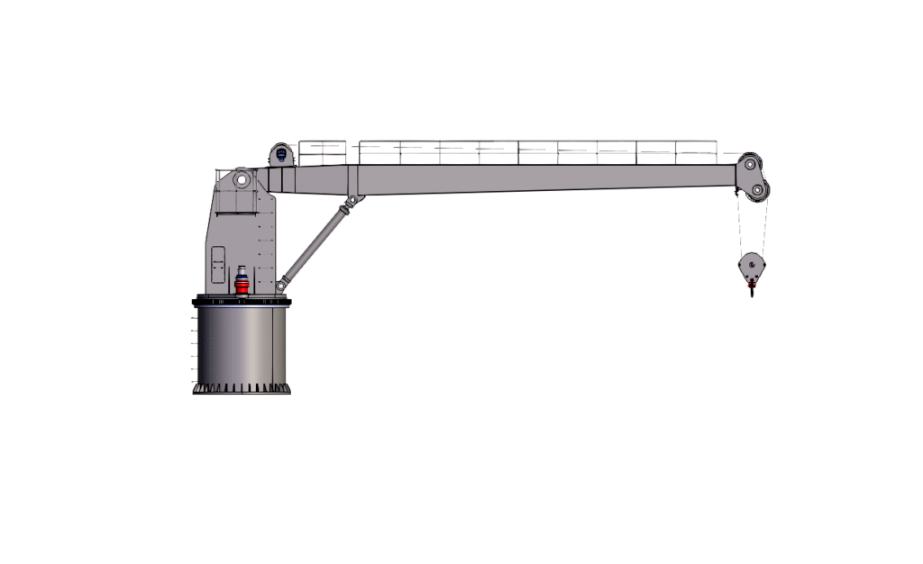 telescopic boom crane
