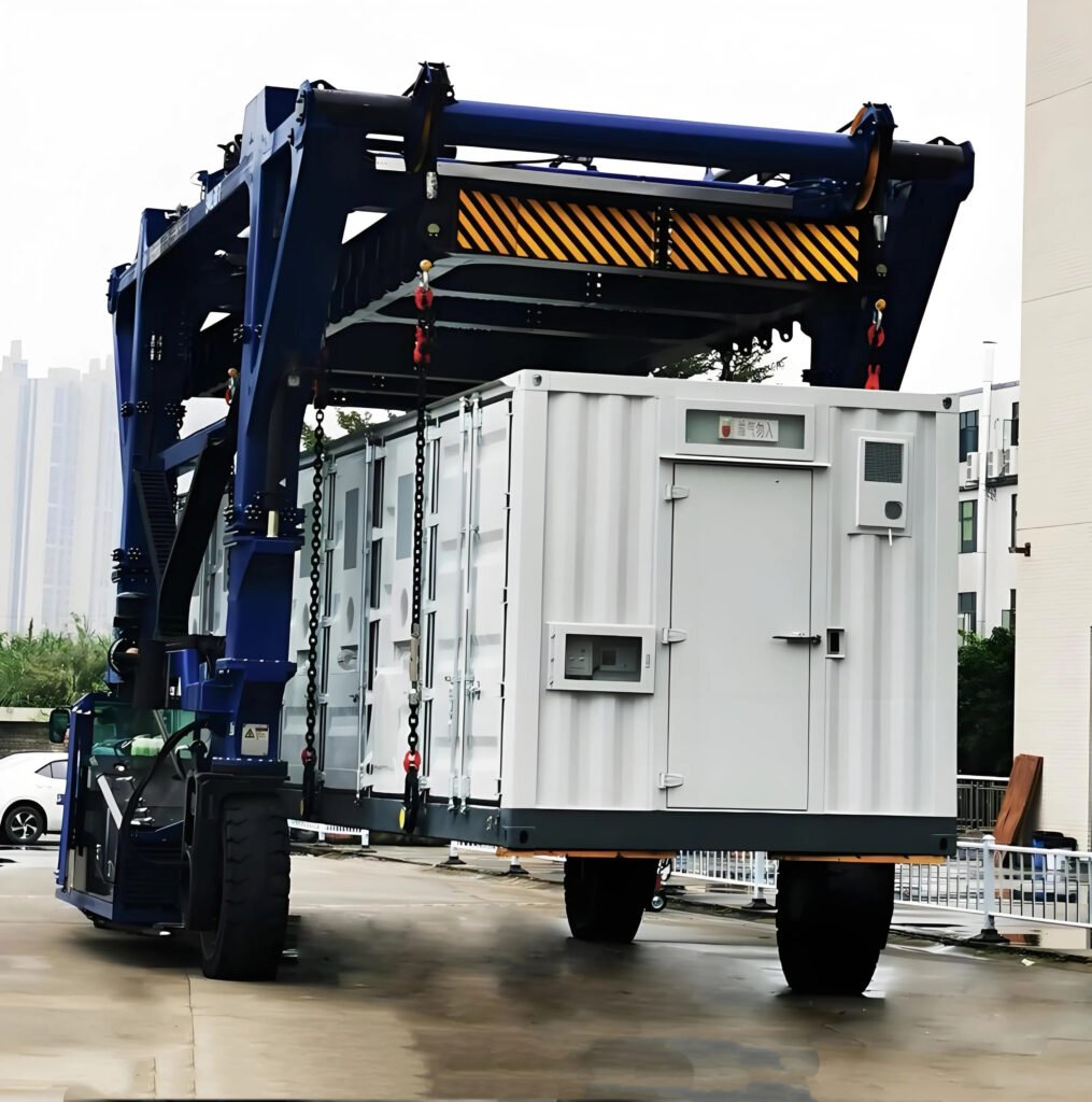 straddle carrier crane