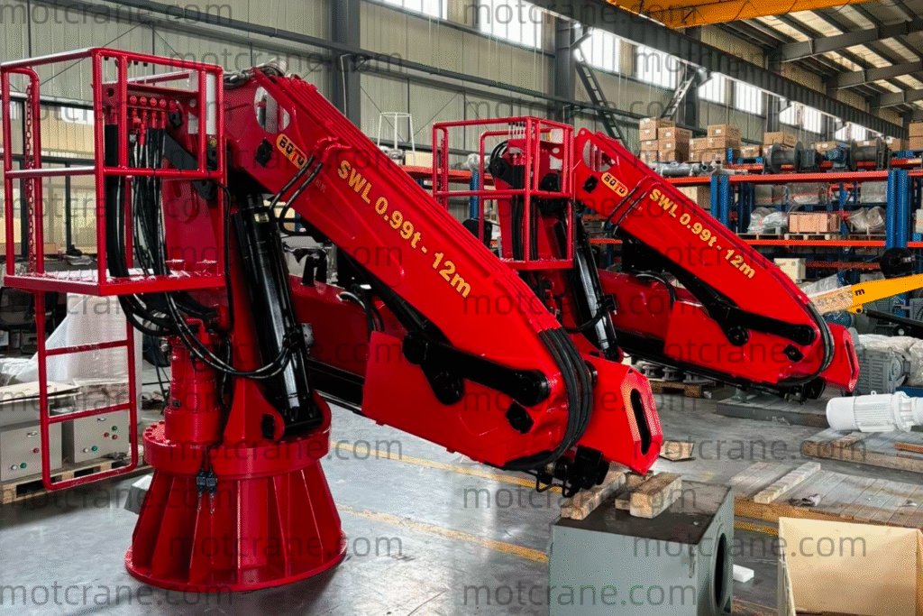 Foldable Knuckle Boom Crane 1t