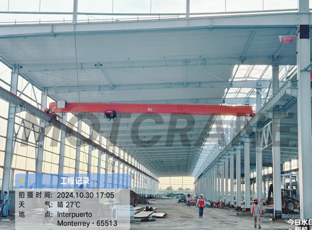 single girder eot crane