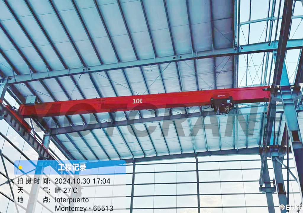 single girder bridge crane