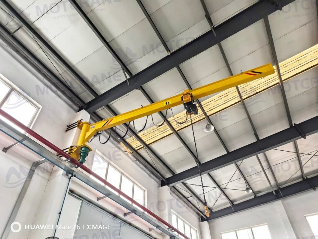 1 Ton Wall Mounted Jib Crane with Electric Chain Hoist