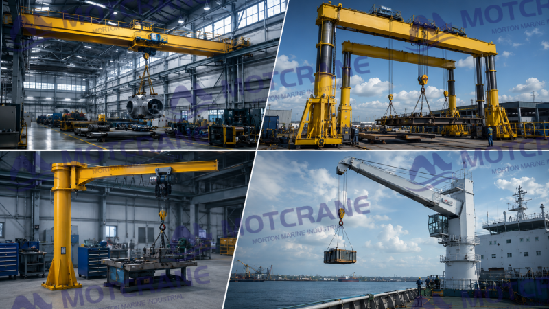 Crane Basics: Types, Components, Applications, and How to Choose the Right Crane