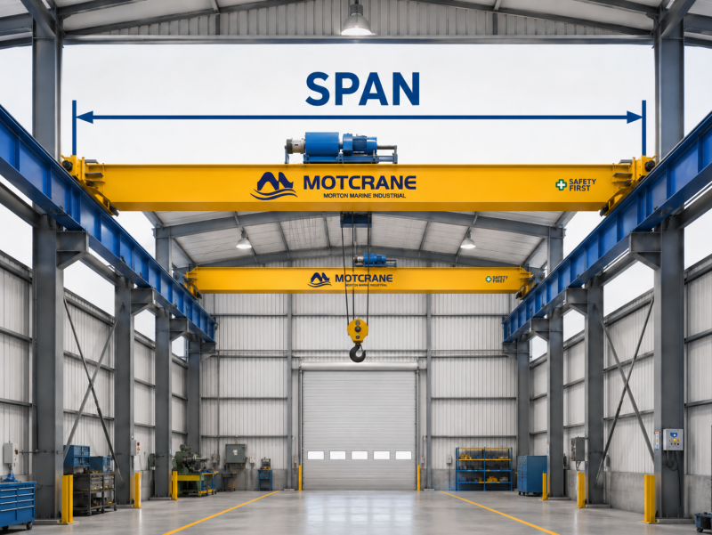 5 Ton Overhead Crane for Workshop Material Handling