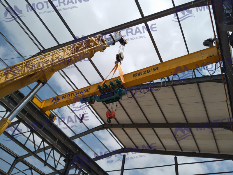 When to choose a single girder overhead crane for workshop material handling
