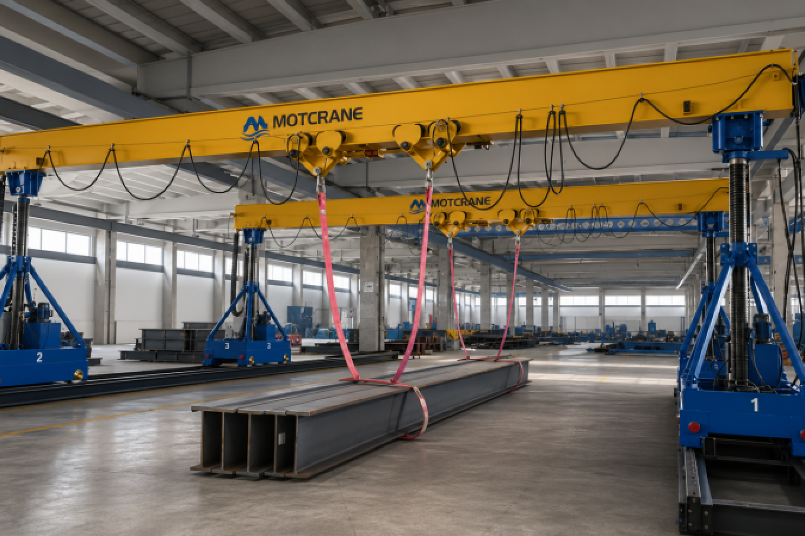 hydraulic-gantry-crane-long-load-lifting